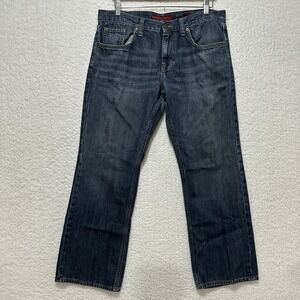 Banana Republic‎ Limited Edition Jeans Blue Modern Straight Leg Men's Size 35